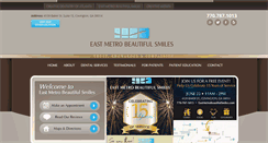 Desktop Screenshot of eastmetrobeautifulsmiles.com
